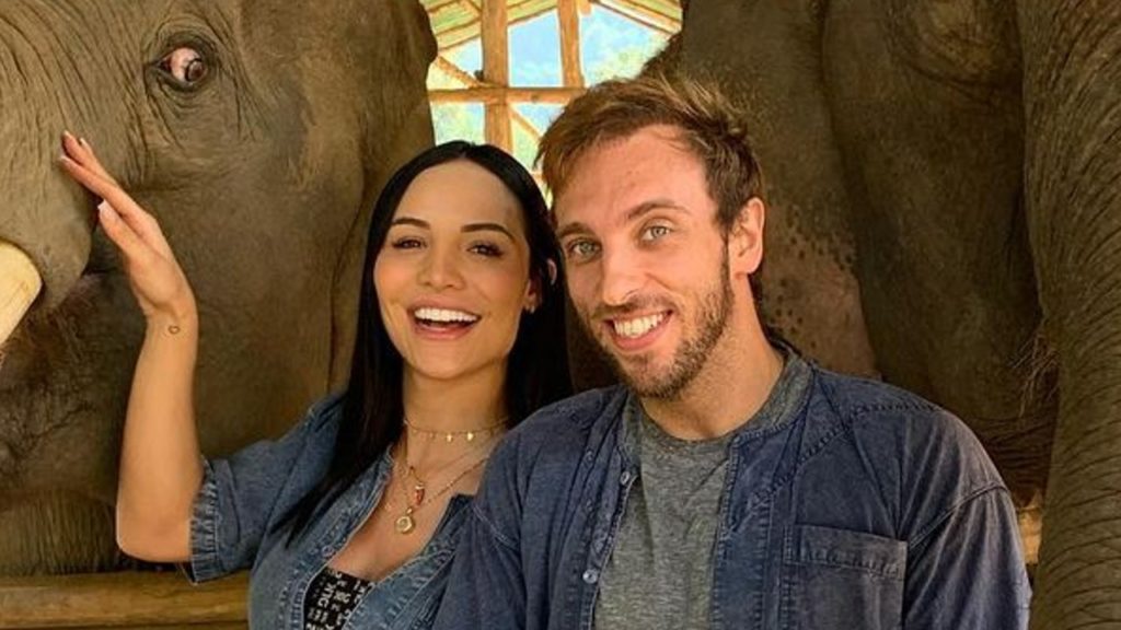 Aline Mineiro e Leo Lins