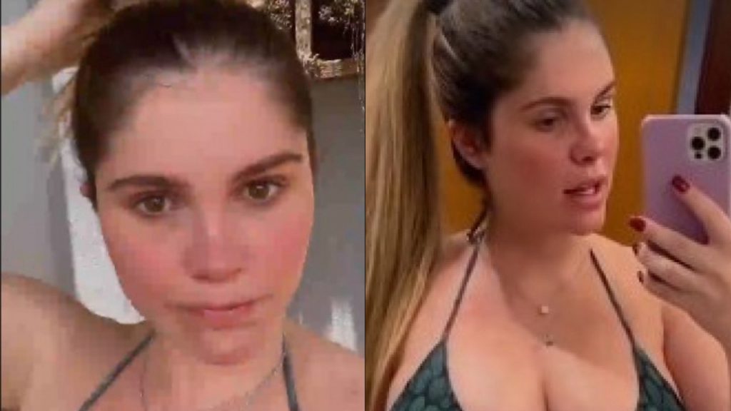 Bárbara Evans lamenta celulites durante gravidez