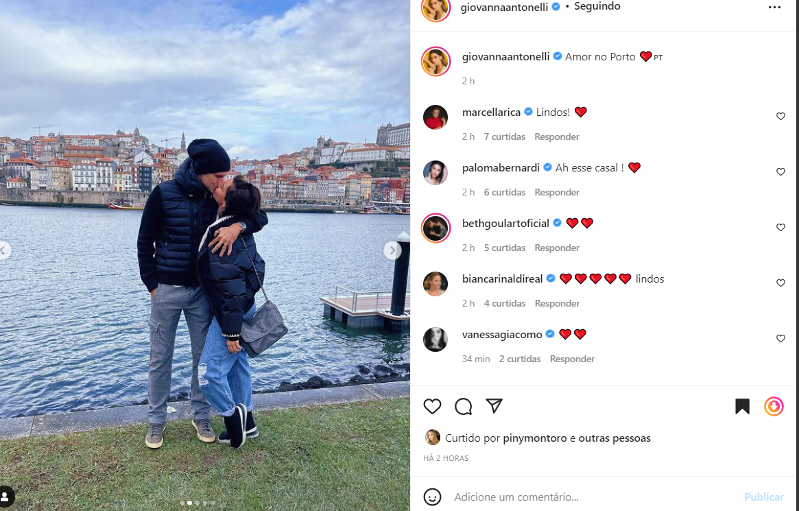 Giovanna Antonelli e o marido, Leonardo Nogueira - Crédito: Reprodução / Instagram