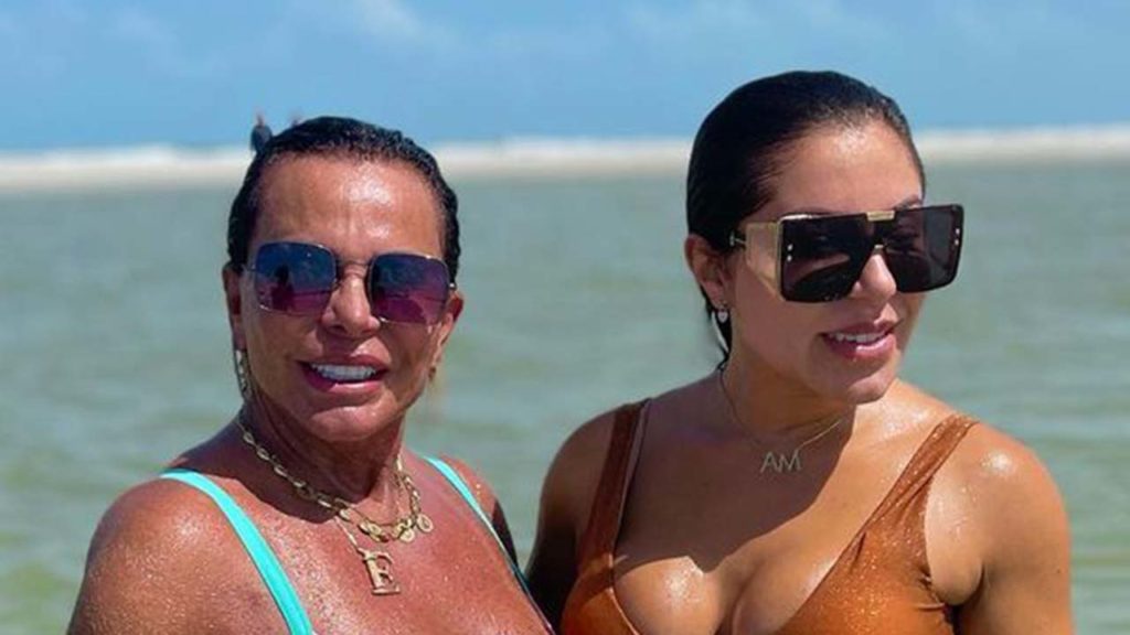 Gretchen e Andressa Miranda - Crédito: Reprodução / Instagram