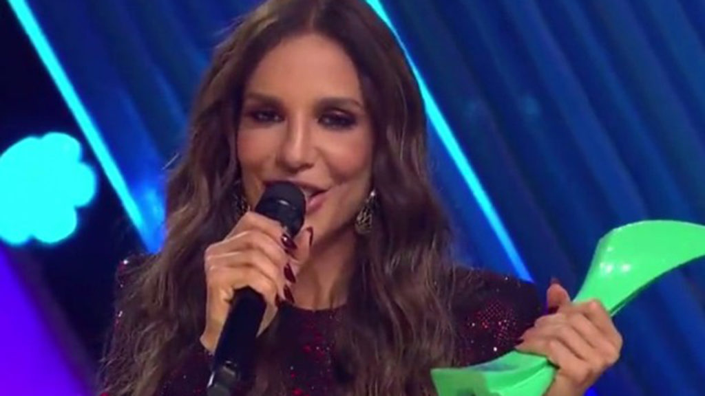 Ivete Sangalo no Prêmio Multishow - Crédito: Reprodução / Multishow