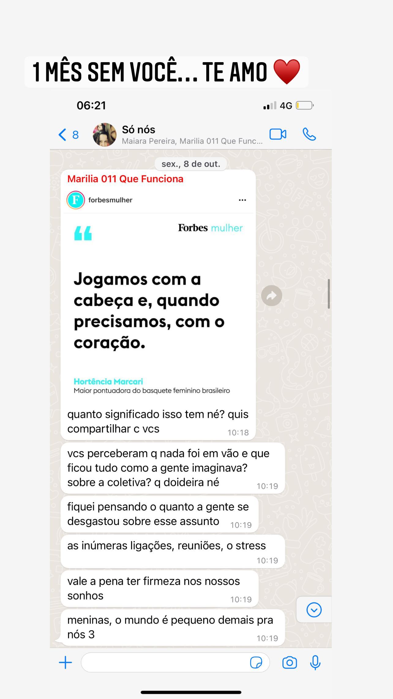 Maraisa relembra conversa com Marília Mendonça