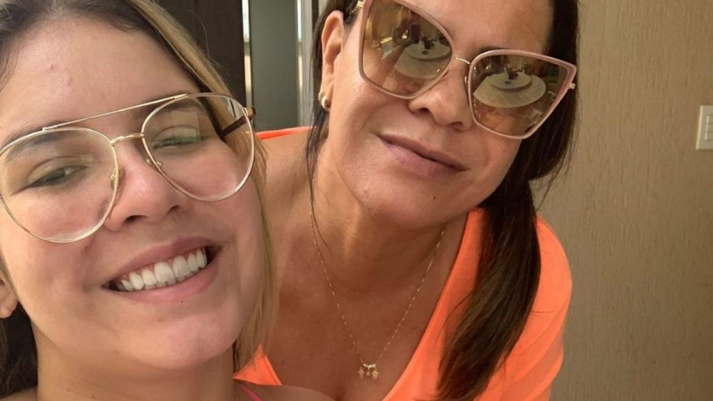 Marília Mendonça e a mãe, Dona Ruth Moreira - Crédito: Reprodução / Instagram