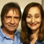 Roberto Carlos e Sonia Abrão