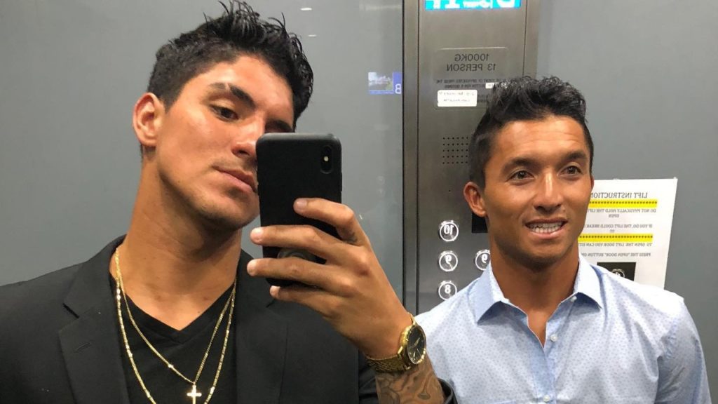 Nakagina e Gabriel Medina - reprodução - instagram