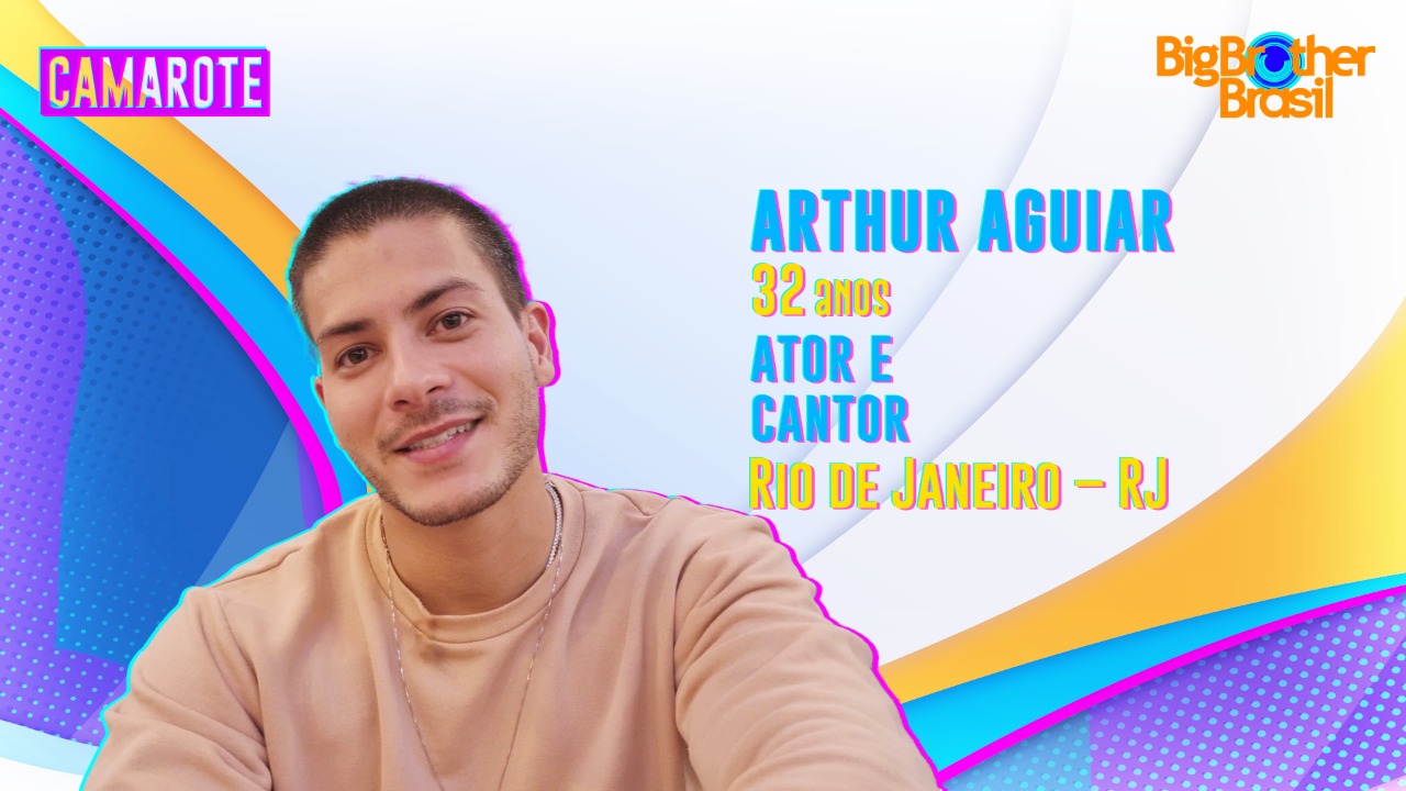 Arthur Aguiar no BBB 22 - Crédito: Globo