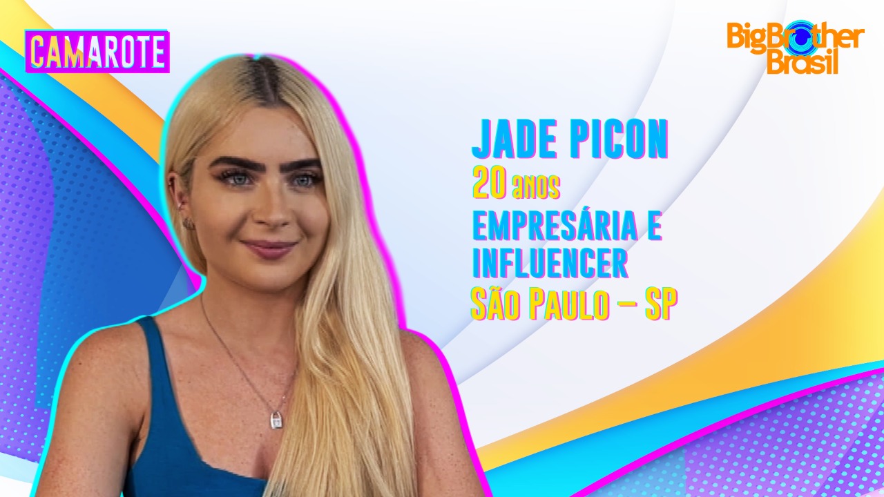 Jade Picon no grupo Camarote do BBB 22 - Crédito: Globo