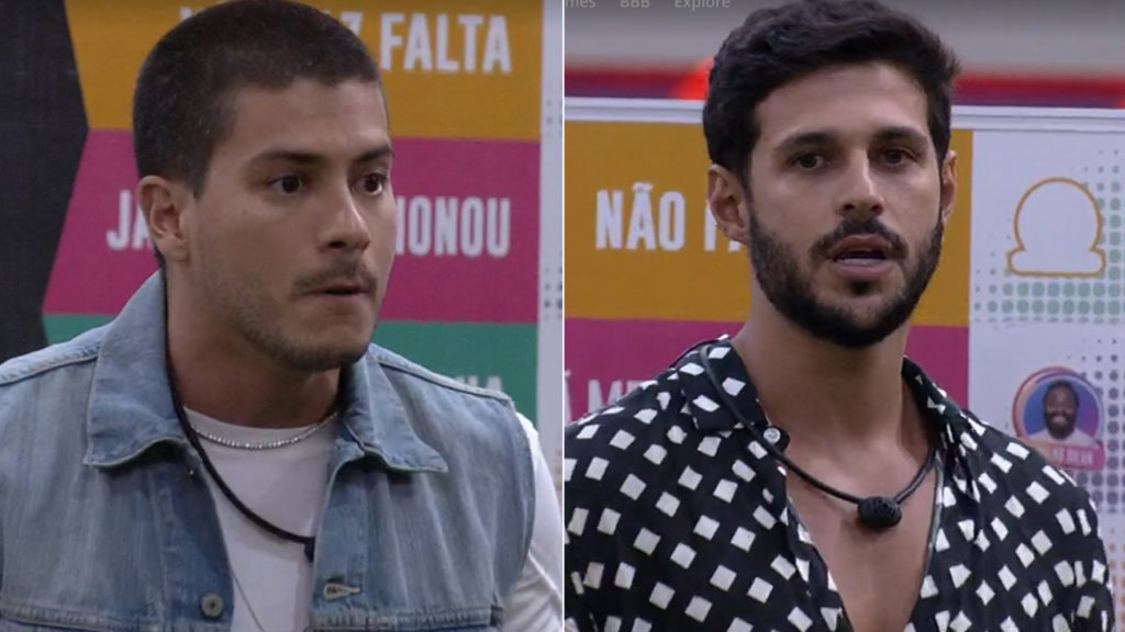 Arthur e Rodrigo no BBB 22 - Crédito: Reprodução / Instagram