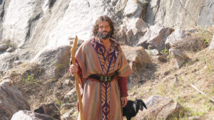 Moisés na novela A Bíblia - Crédito: Record TV