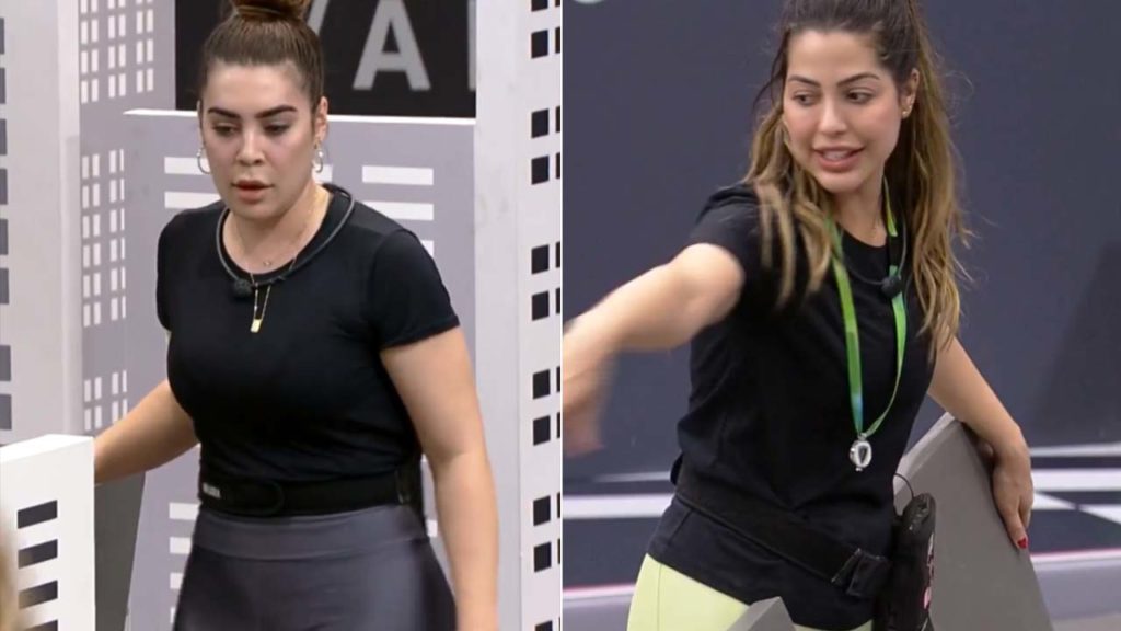 Naiara e Laís no BBB 22 - Crédito: Reprodução / Globo