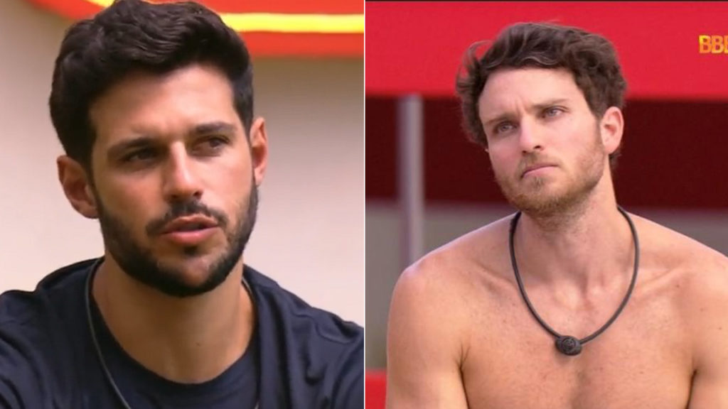 Rodrigo e Lucas no BBB 22 - Crédito: Reprodução / Globo