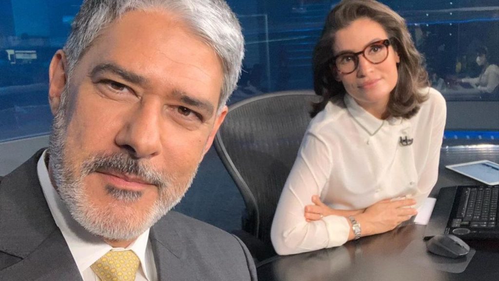 William Bonner e Renata Vasconcellos - Crédito: Reprodução / Instagram