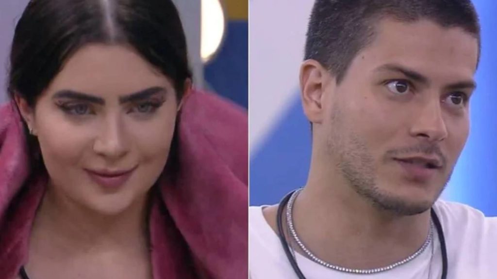 Jade Picon e Arthur Aguiar - Crédito: Reprodução/ Globo