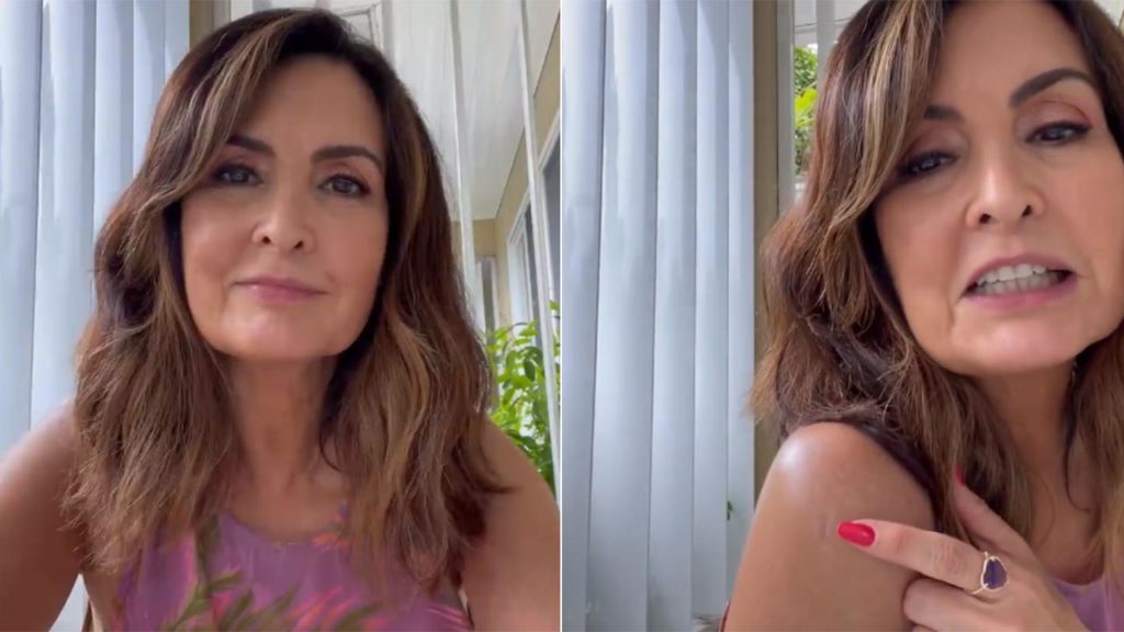 Fátima Bernardes fala sobre cirurgia no ombro - Crédito: Reprodução / Instagram