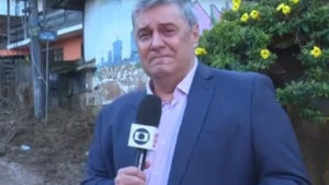 Flávio Fachel, repórter da Globo - Crédito: Reprodução / Globo