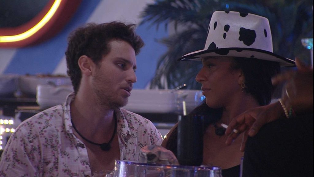 Lucas e Linn da Quebrada no BBB 22