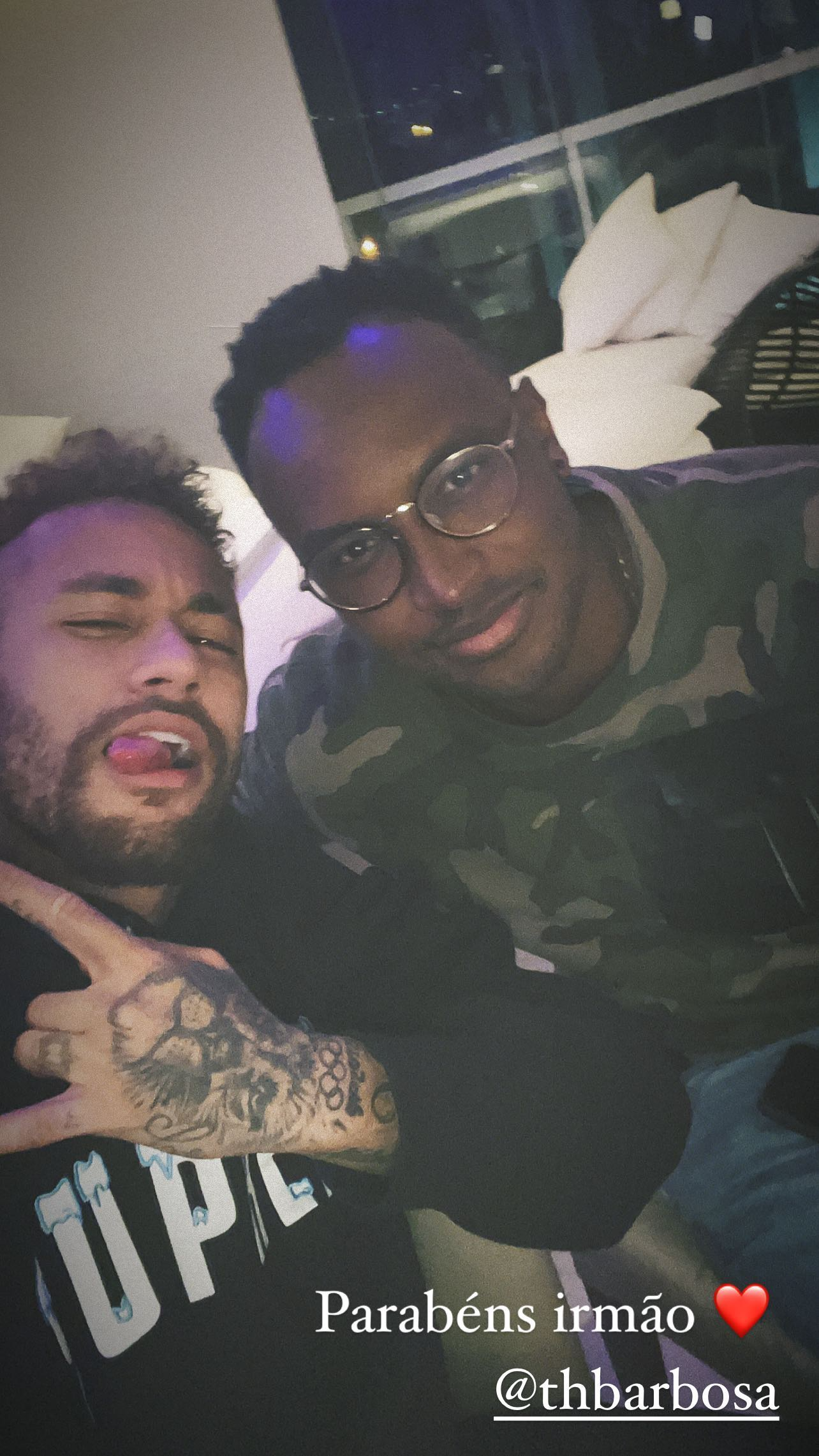 Neymar e Thiaguinho - Créditos: Reprodução / Instagram