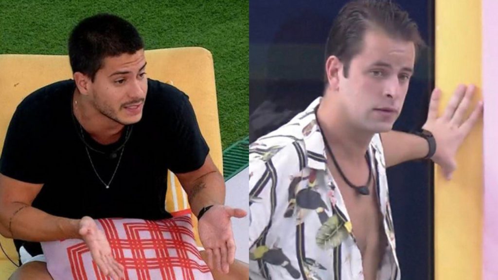 Arthur Aguiar e Gustavo no BBB 22