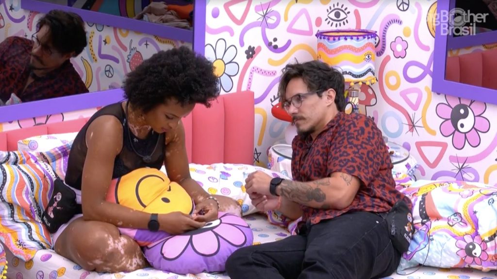 Natália e Eliezer no BBB 22