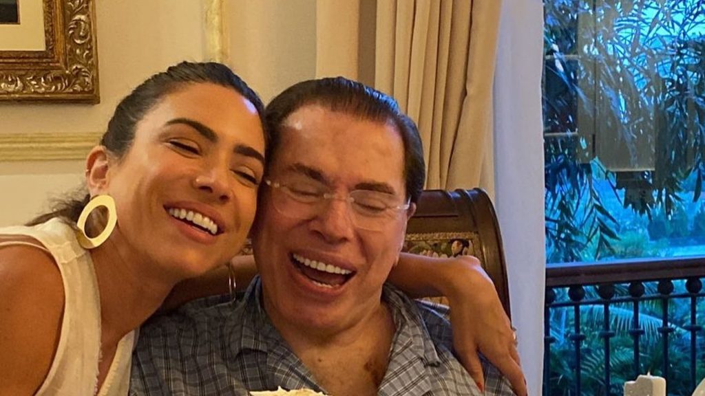 Silvio Santos e Patrícia Abravanel/ crédito: reprodução/instagram