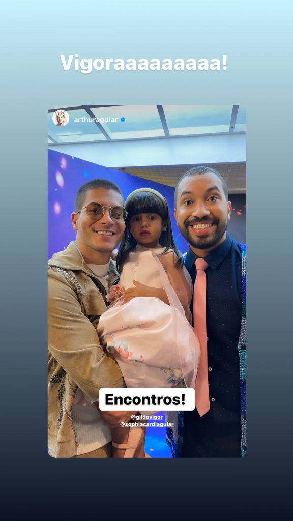 Arthur e Gil do Vigor - Créditos: Reprodução / Instagram