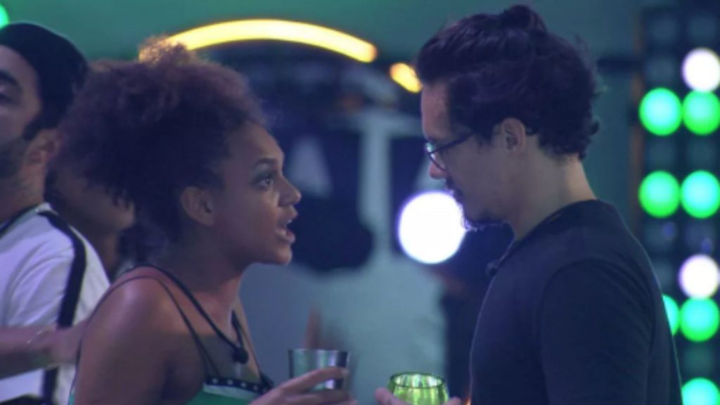 Jessilane e Eliezer no BBB 22. Reprodução / Globo