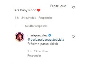 Maria Gonzalez. Reprodução/Instagram