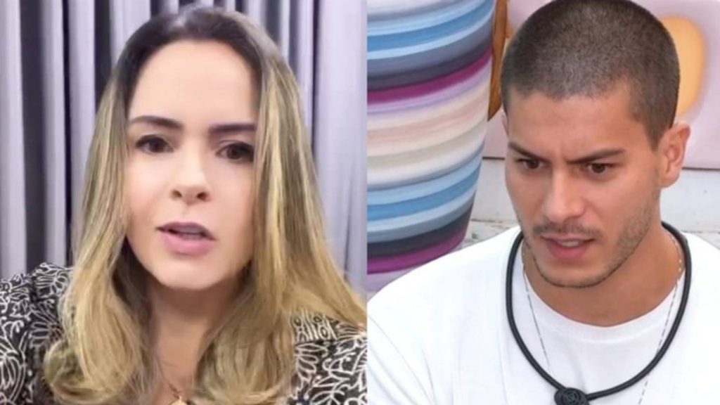 Ana Paula Renault e Arthur Aguiar - Crédito: Reprodução/ Instagram / TV Globo