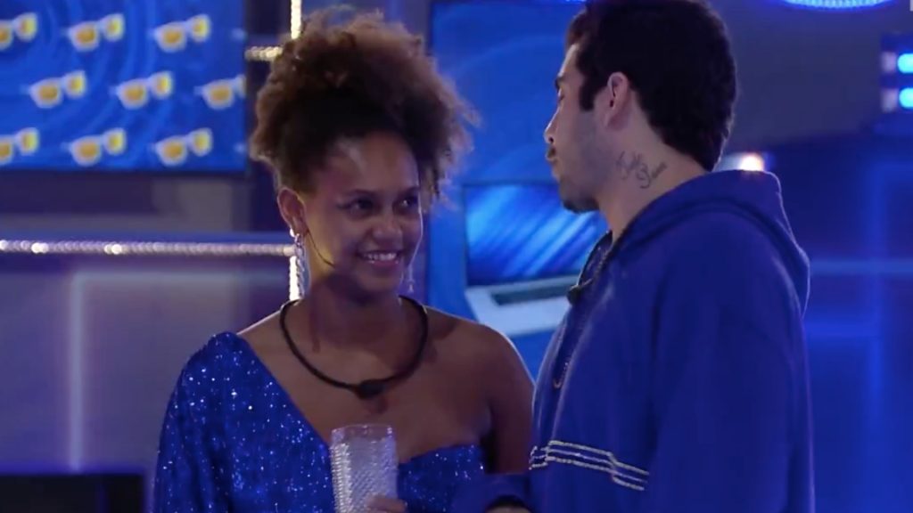 Jessilane e Pedro Scooby na festa do BBB 22 - Créditos: Reprodução / Globo