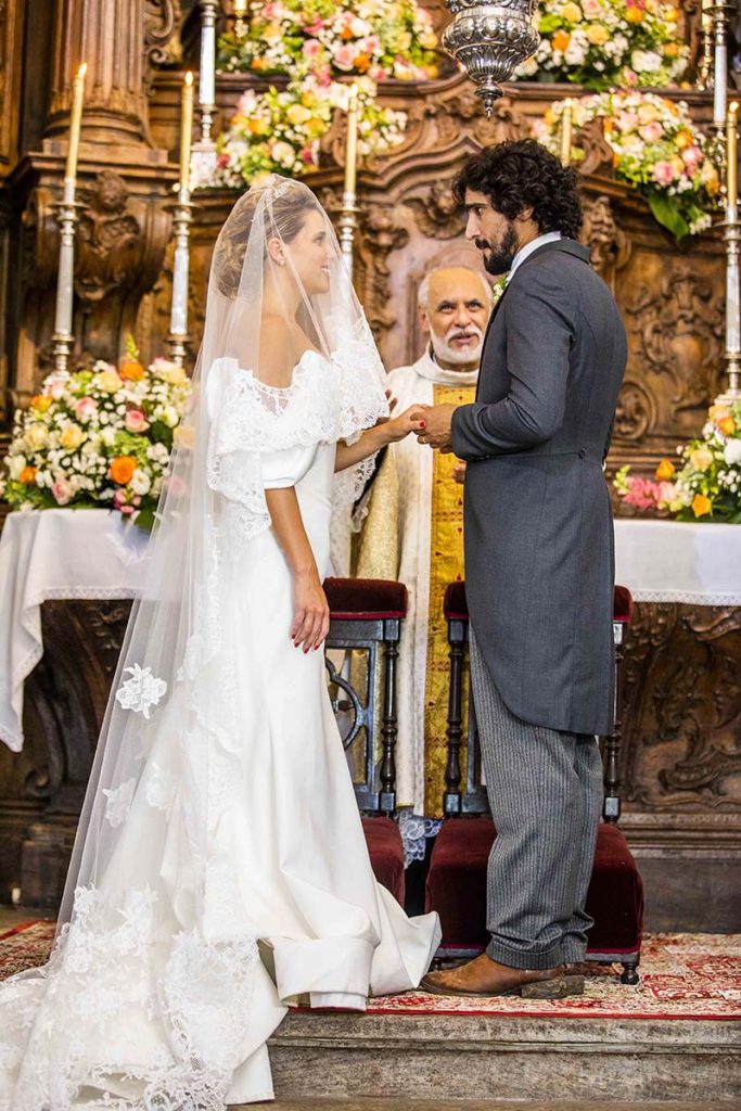 Casamento de Madeleine e José Leôncio na novela Pantanal - Crédito: Globo / João Miguel Junior