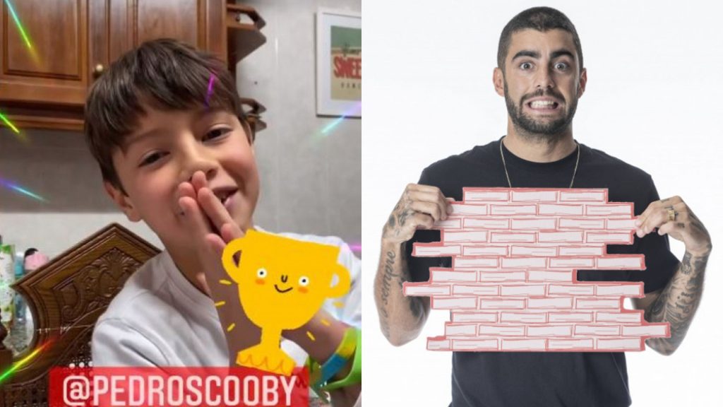 Pedro Scooby e filho Dom - Créditos: Reprodução / Instagram