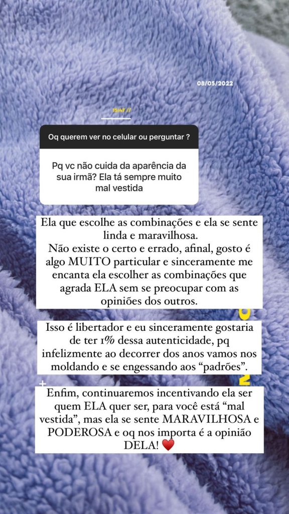 Story de Jakelyne Oliveira. Reprodução/Instagram