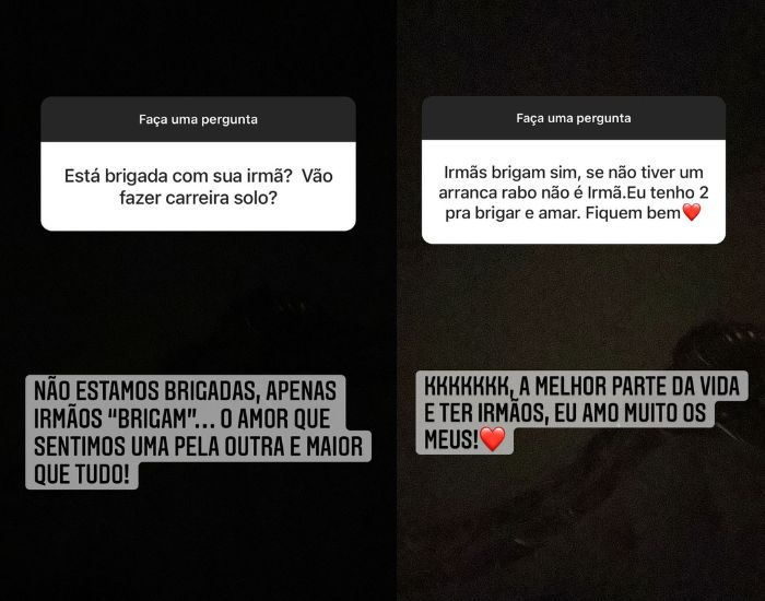 Story de Simone Mendes. Reprodução/Instagram