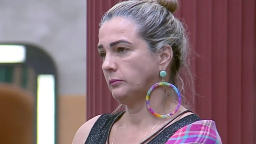Andreia no Power Couple Brasil 6 (Reprodução/Record TV)