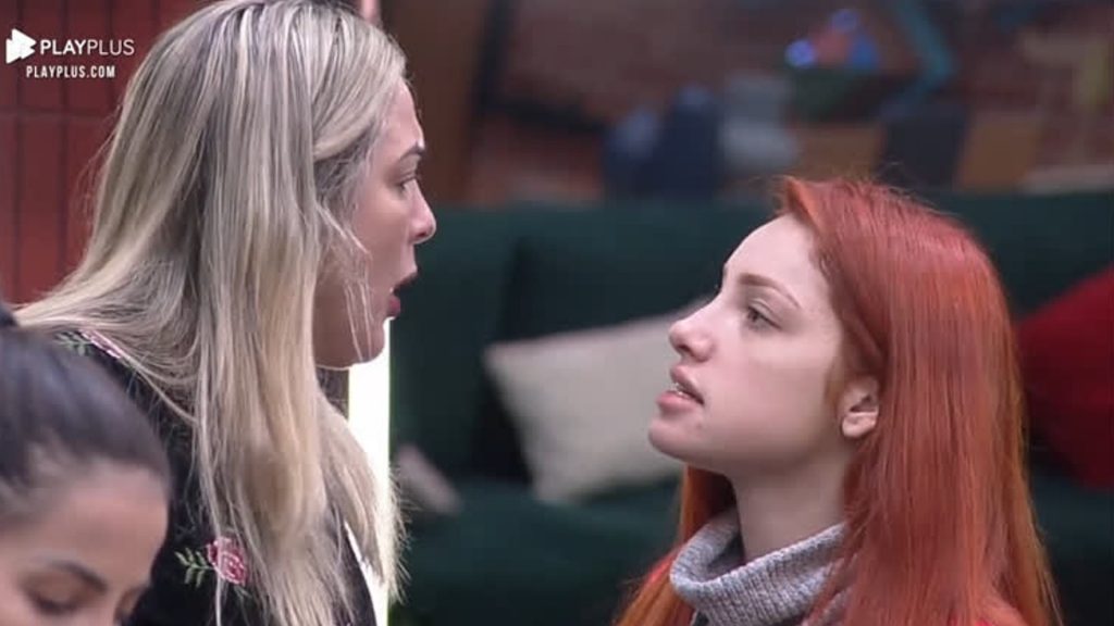 Andreia e Brenda discutem no Power Couple Brasil 6 (Reprodução/PlayPlus)