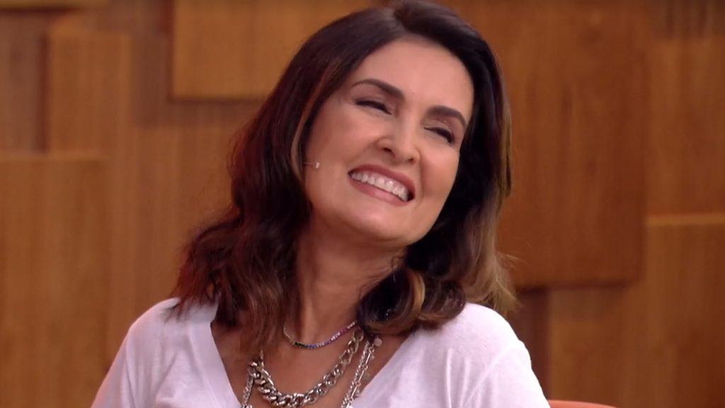 Fátima Bernardes no programa Encontro - Crédito: Reprodução / Globo