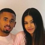 Gabriel Jesus e namorada, Raiane Lima