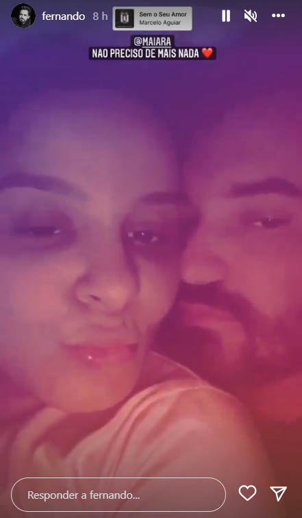 Maiara e Fernando Zor - Crédito: Reprodução / Instagram