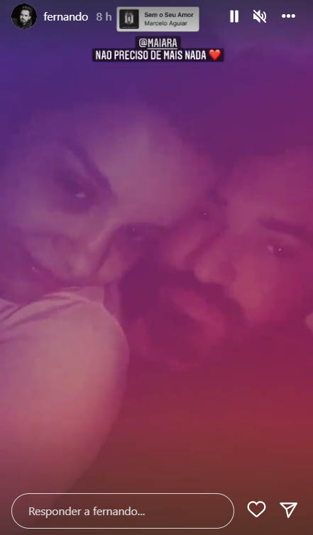 Maiara e Fernando Zor - Crédito: Reprodução / Instagram