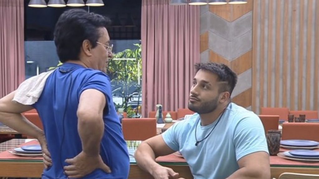 Nahim e Fernando no Power Couple Brasil 6 (Reprodução/Play Plus)