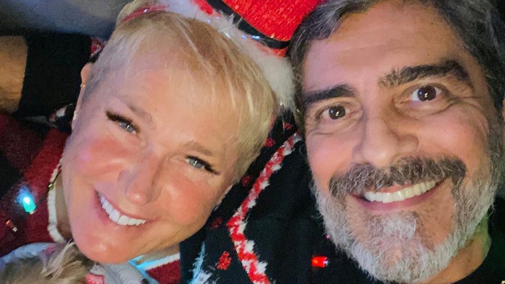 Xuxa Meneghel e Junno Andrade - Créditos: Reprodução/ Instagram