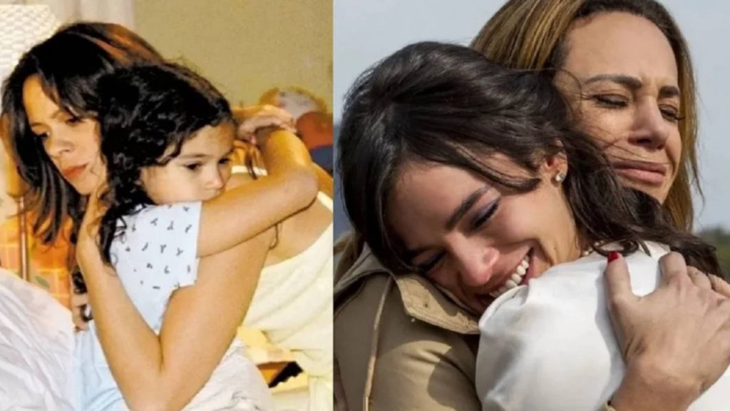 Vanessa Gerbelli e Bruna Marquezine em "Mulheres Apaixonadas" e "Maldivas". Foto: Divulgação/Globo/Netflix