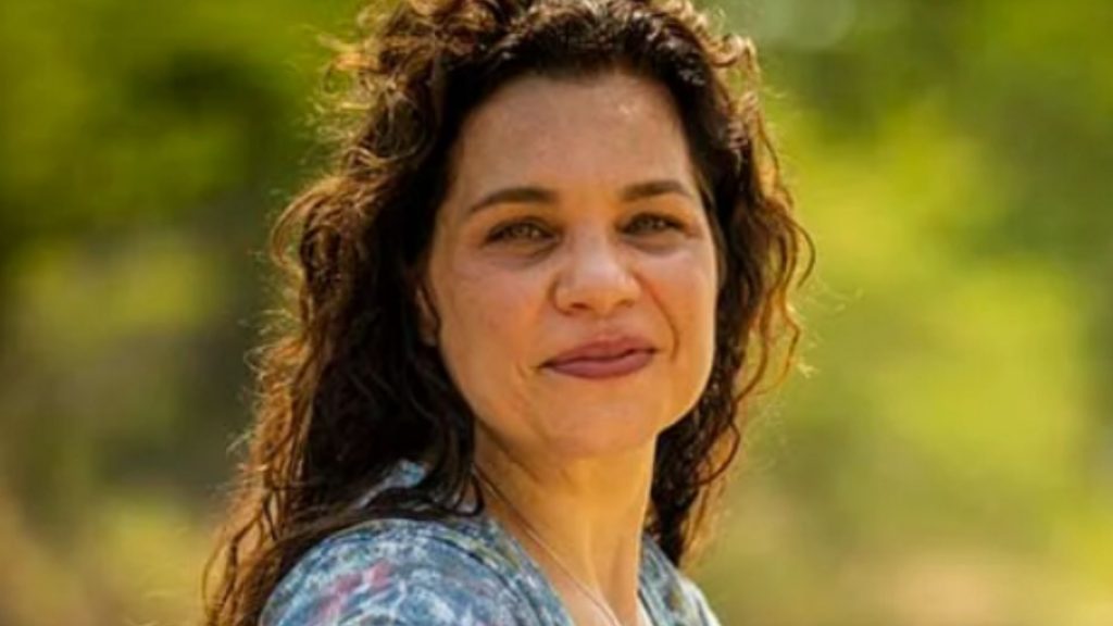 Isabel Teixeira como Maria Bruaca em 'Pantanal'. Foto: TV Globo
