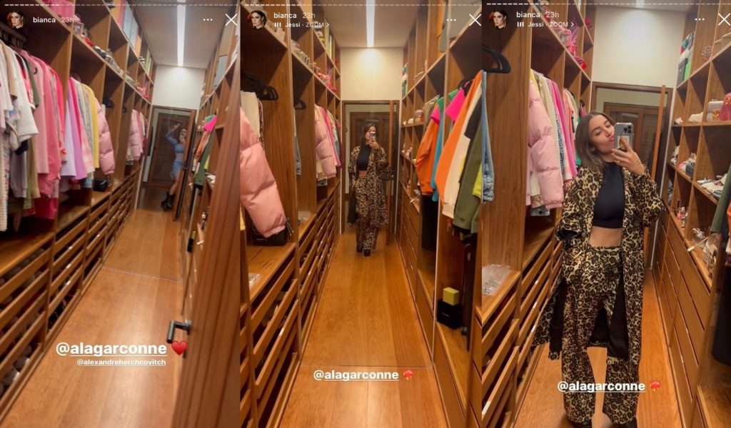 Bianca Andrade mostra closet luxuoso (Reprodução/Instagram)