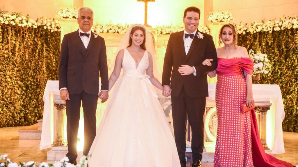 Casamento de Jorge Abrão, filho da jornalista Sônia Abrão (Créditos: AgNews/Leo Franco)