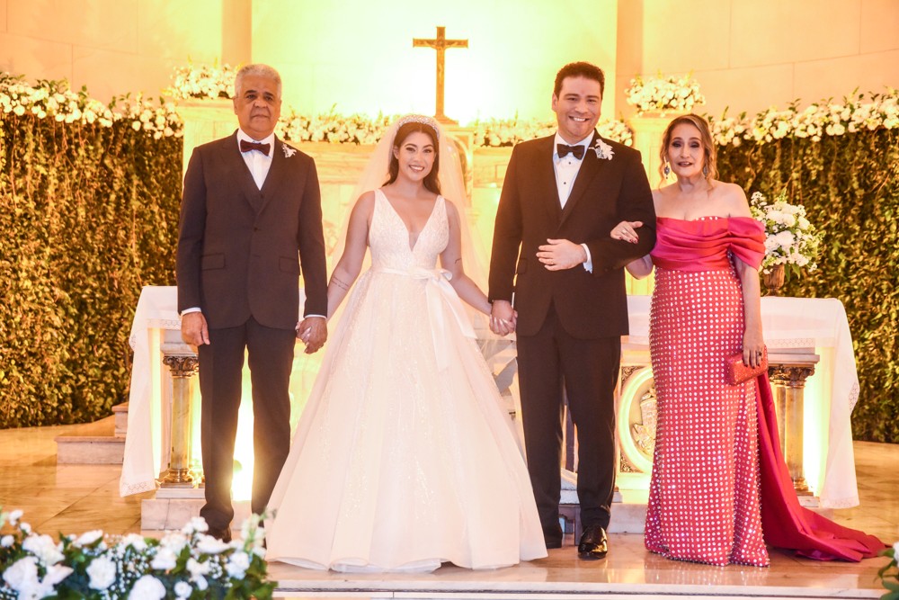 Casamento de Jorge Abrão, filho de Sônia Abrão (Créditos: AgNews/Leo Franco)