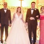 Casamento de Jorge Abrão, filho da jornalista Sônia Abrão (Créditos: AgNews/Leo Franco)