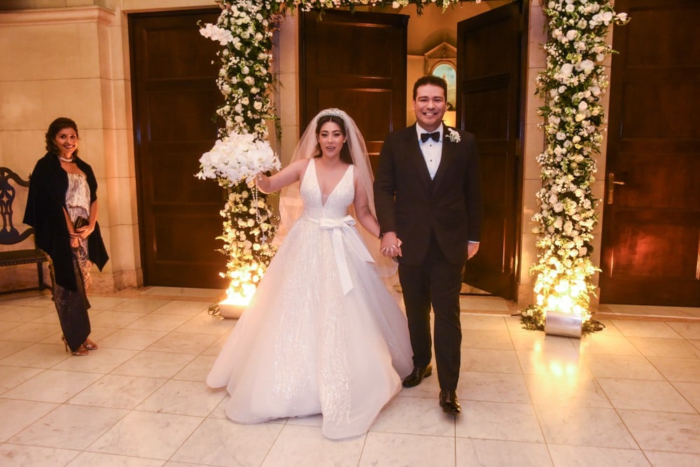 Casamento de Jorge Abrão, filho de Sônia Abrão (Créditos: AgNews/Leo Franco)