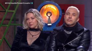 Claudia Baronesa e Rogério no Power Couple (Reprodução/Record TV)