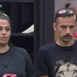 Gabi e Cartolouco no Power Couple (Reprodução/PlayPlus)